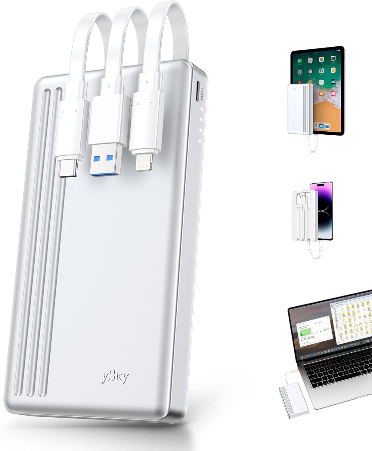 Portable External Hard Drive for iPhone iPad MacBook Computer,1TB Photo Stick...