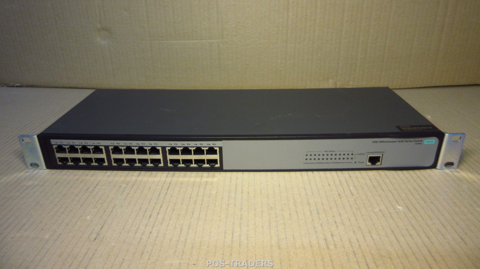 HPE JG913A OfficeConnect 1620-24G Gigabit Network 24-Port LAN - INCL RACK EARS