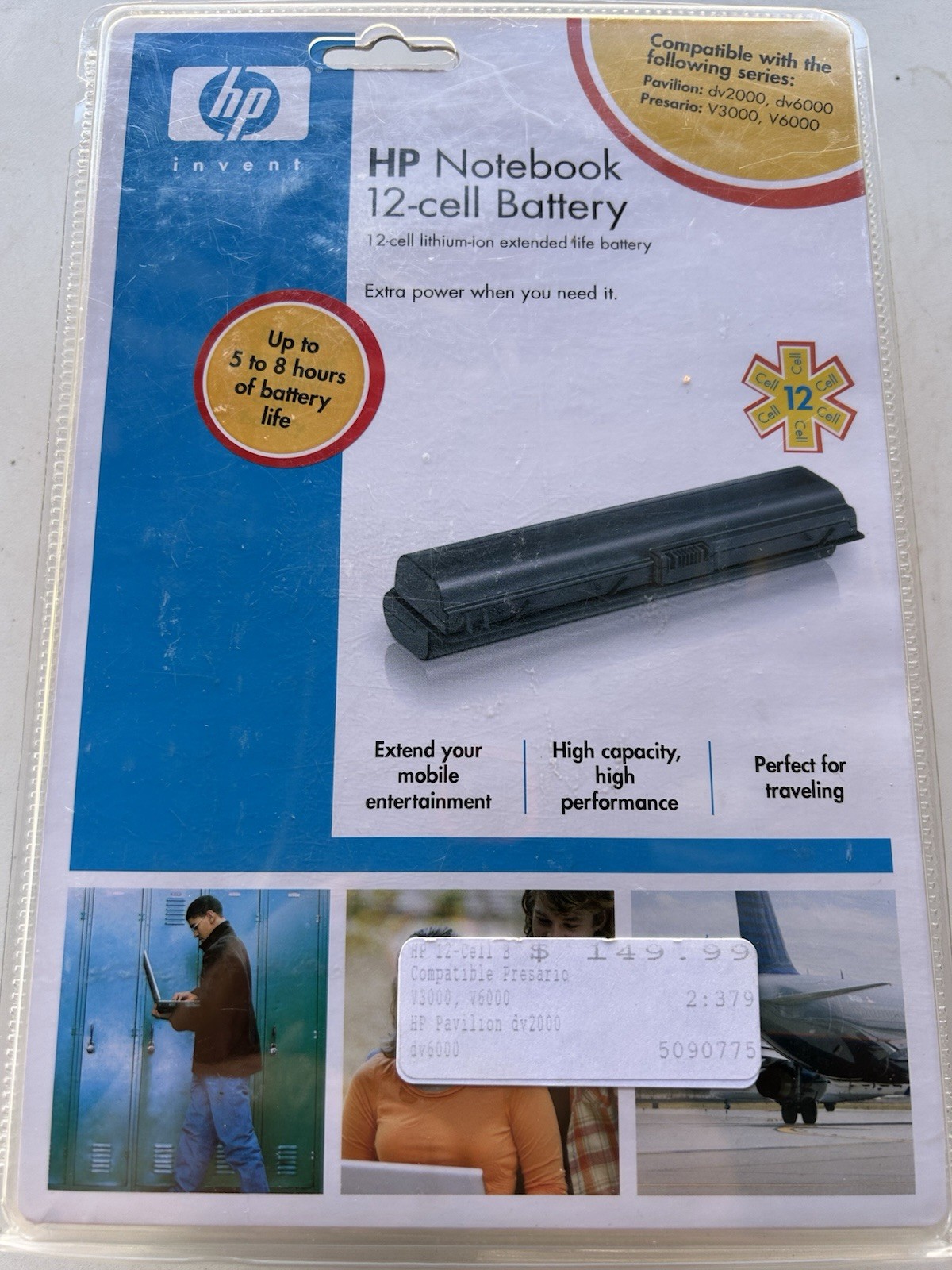 HP 801554001 11.4V 48Wh 4200mAh Li-ion Laptop Battery - Black