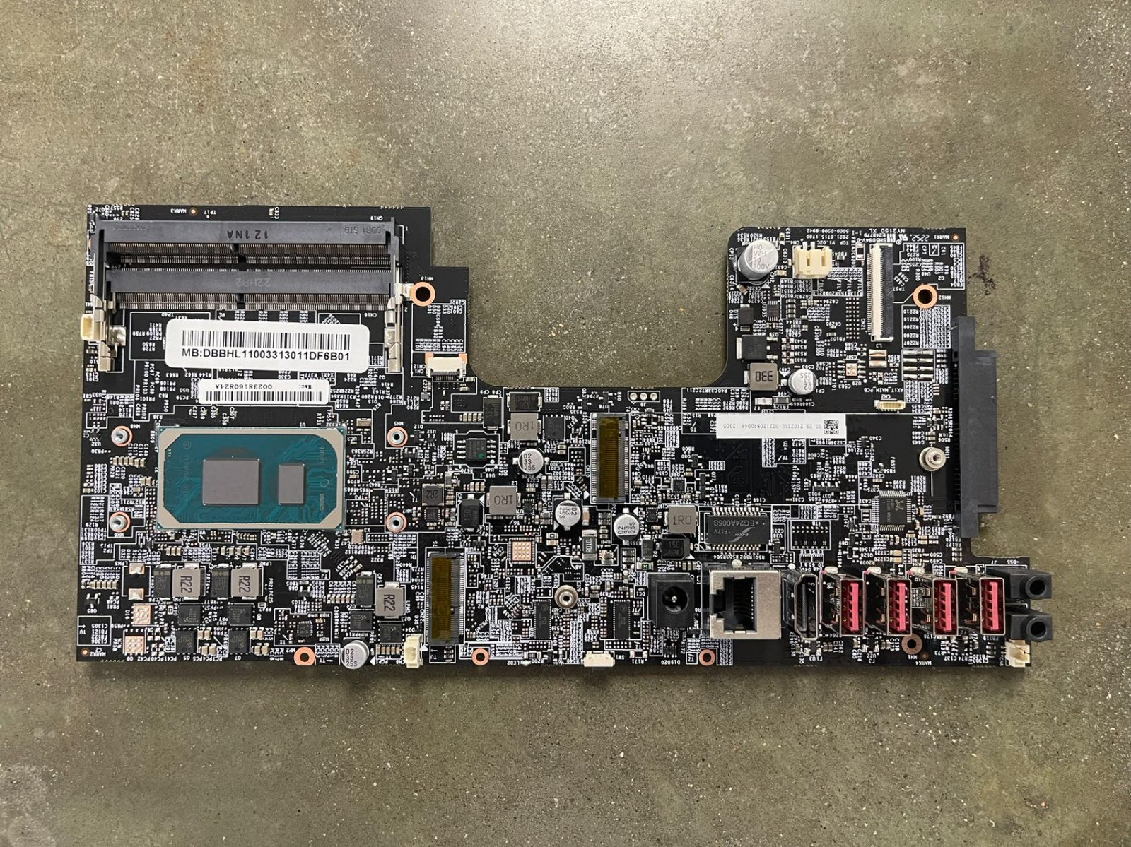 Genuine Acer Mainboard C27-1655 CI7-1165G7 N INTEL UHD GRAPHICS RTK RTL8111H
