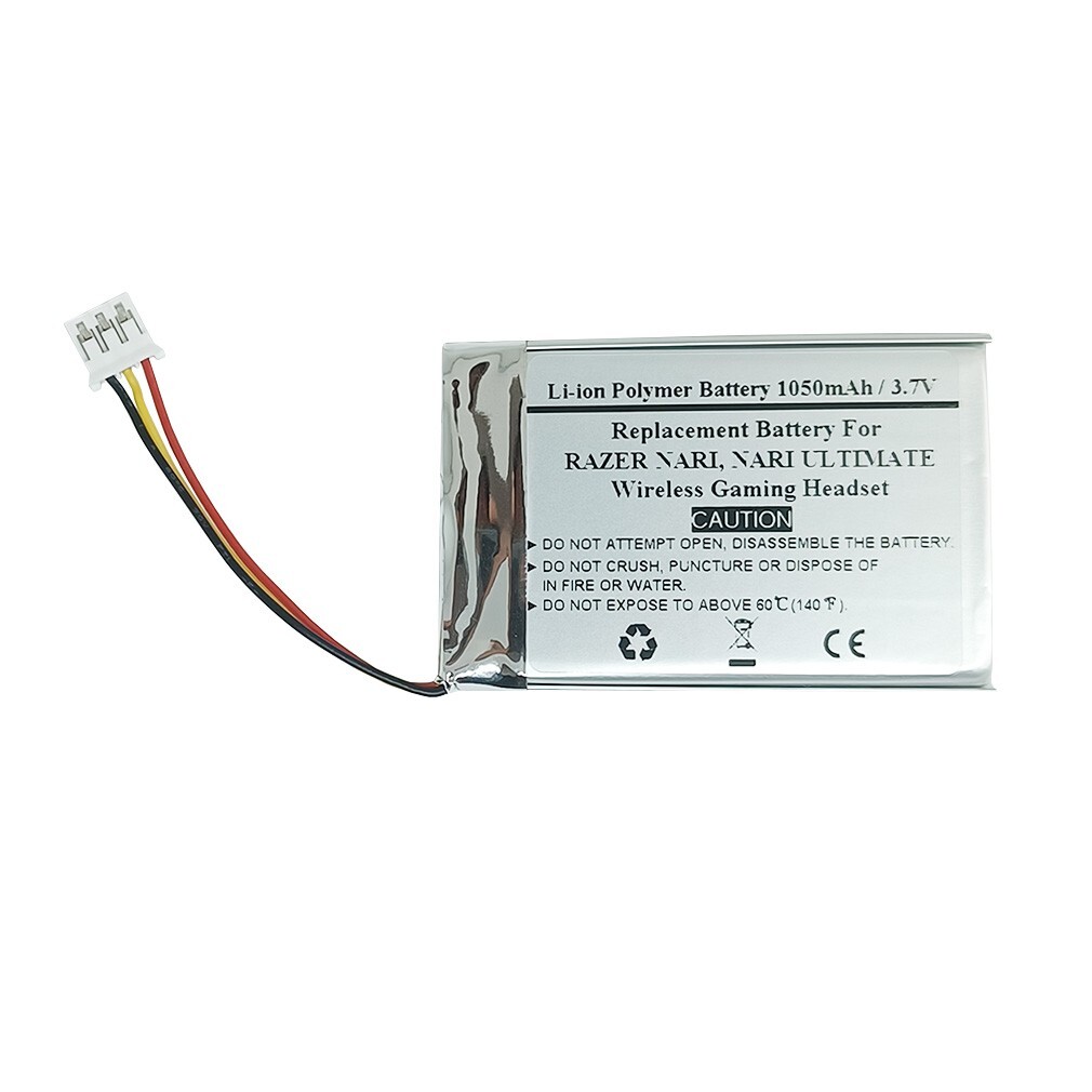 3.7V 1050mAh Battery for Razer NARI,NARI Ultimate Wireless Gaming Headset