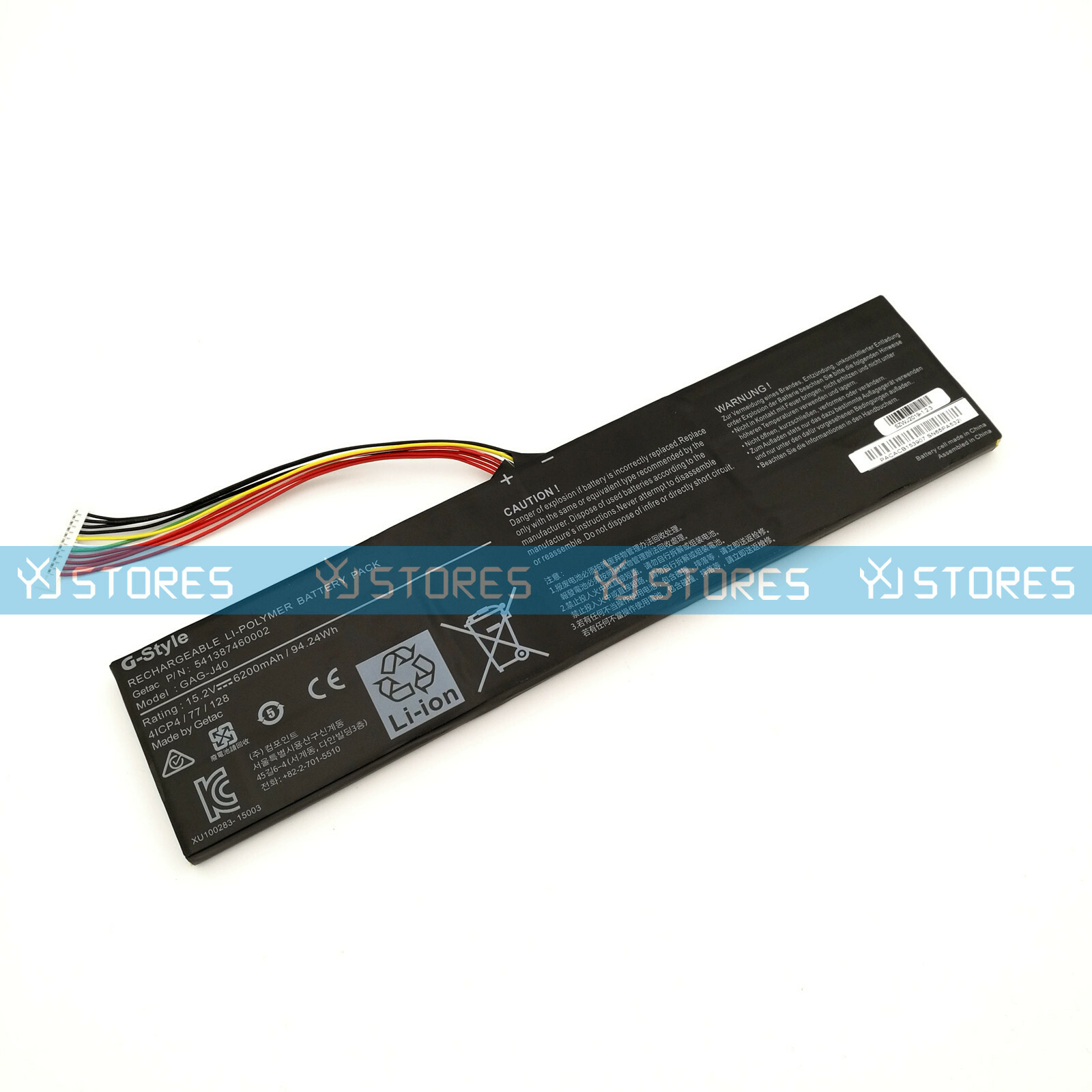 Genuine GAG-J40 Battery for Gigabyte Aero 14 15 15X 541387460005 541387460002