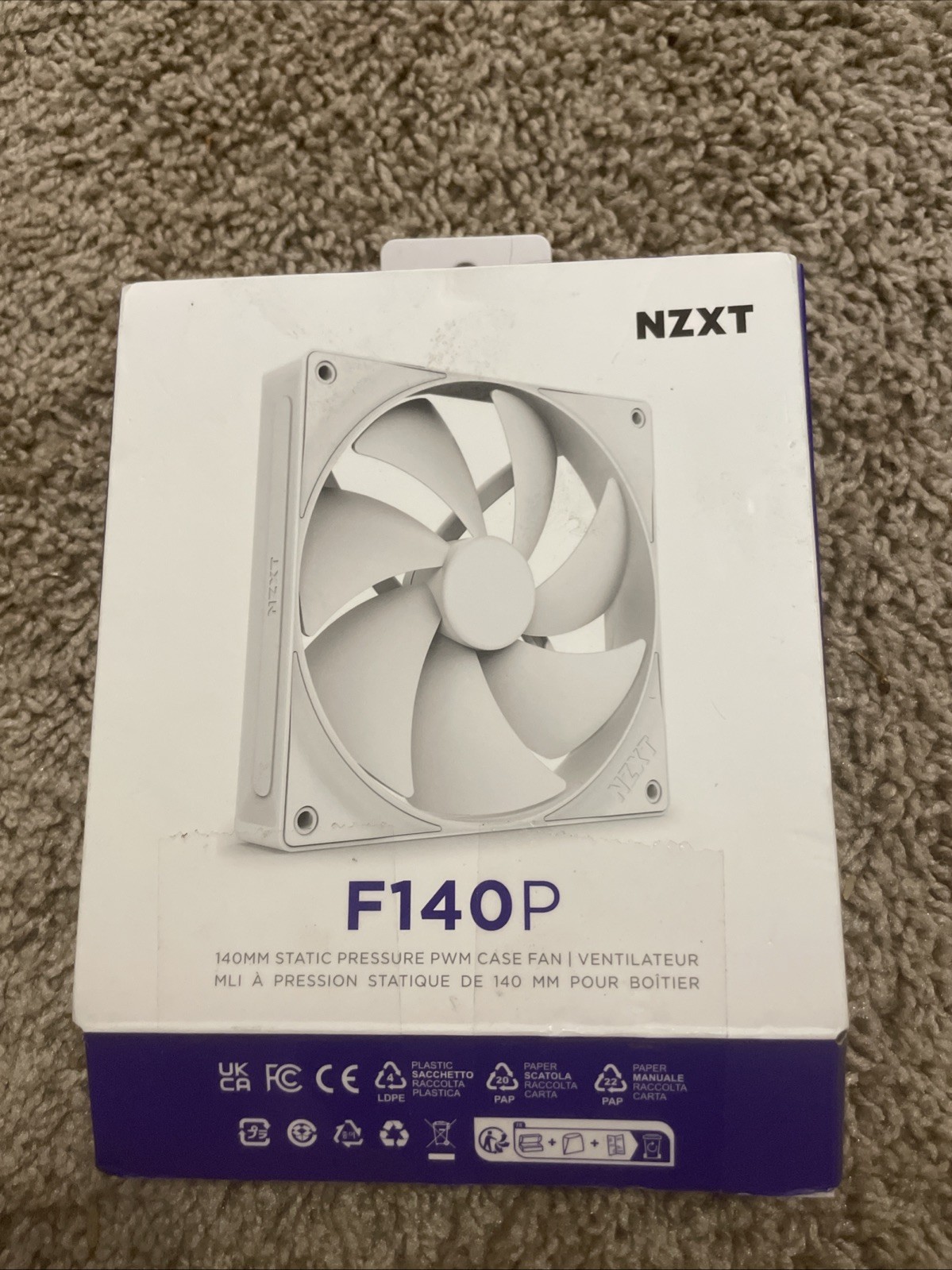 Nzxt F140Q 140mm  PC Fan