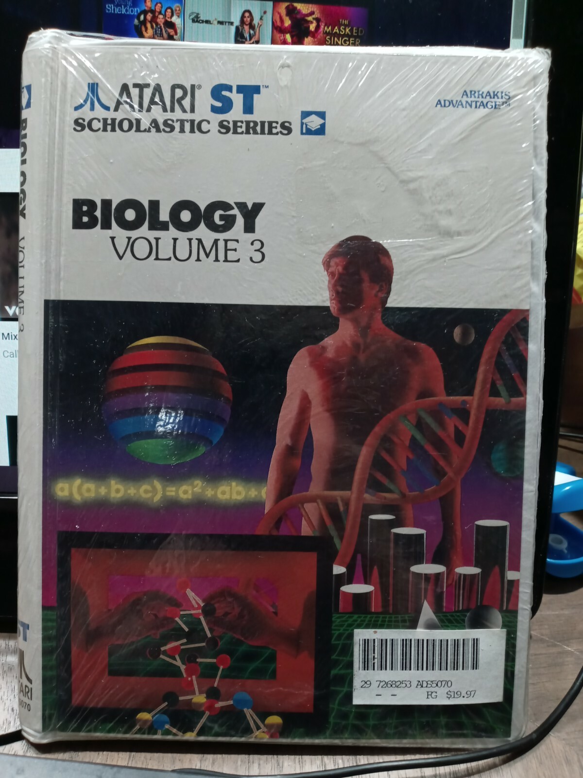 Biology Volume 3 Scholastic Series Atari ST ARRAKIS ADVANTAGE