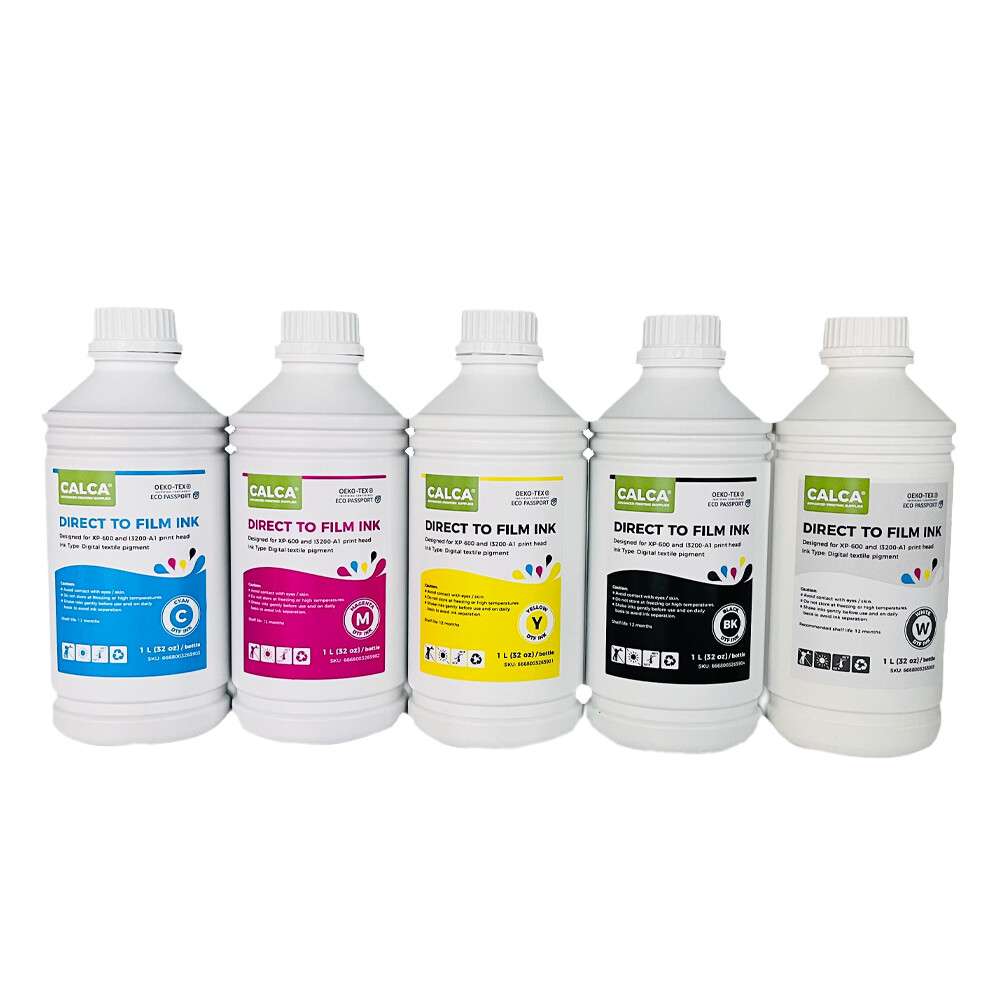 CALCA Direct to Transfer Film Ink DTF Inks for Printheads 1L / Bottle