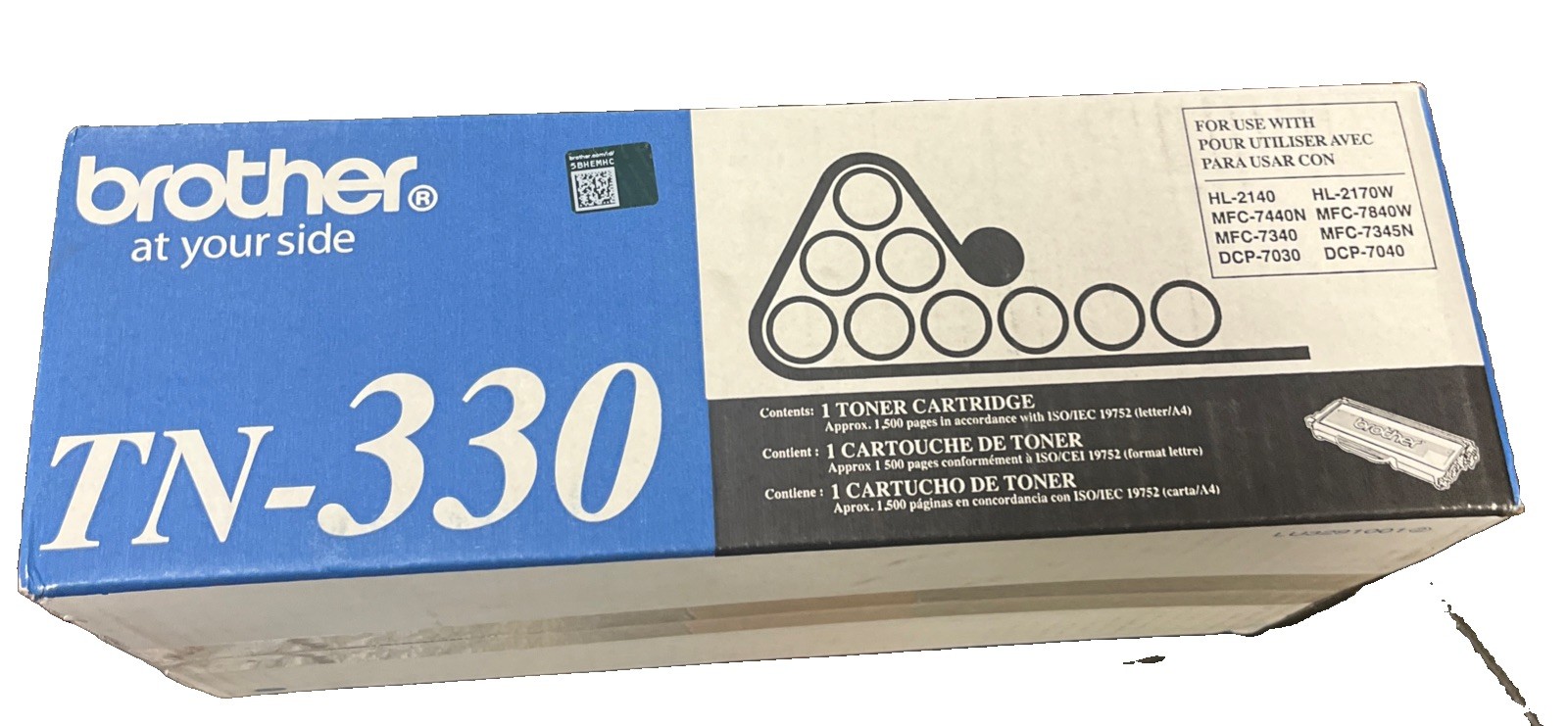 Brother TN-330 OEM Genuine Black Toner Cartridge Brand New / Plastic Sealed