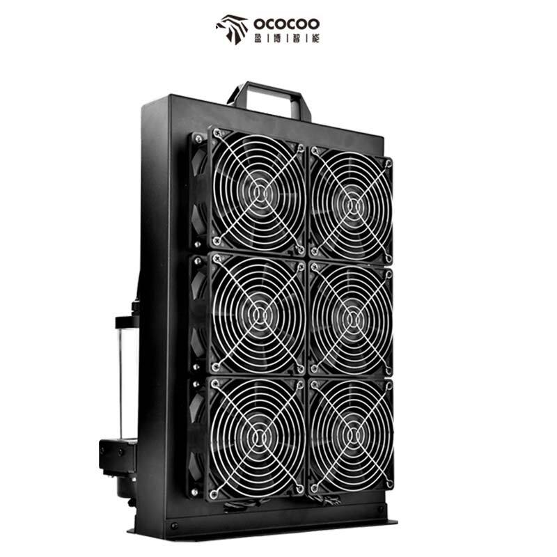 OCOCOO BC8 External Water Cooling Station 110V/220V 1300L/H Pump Copper Radiator