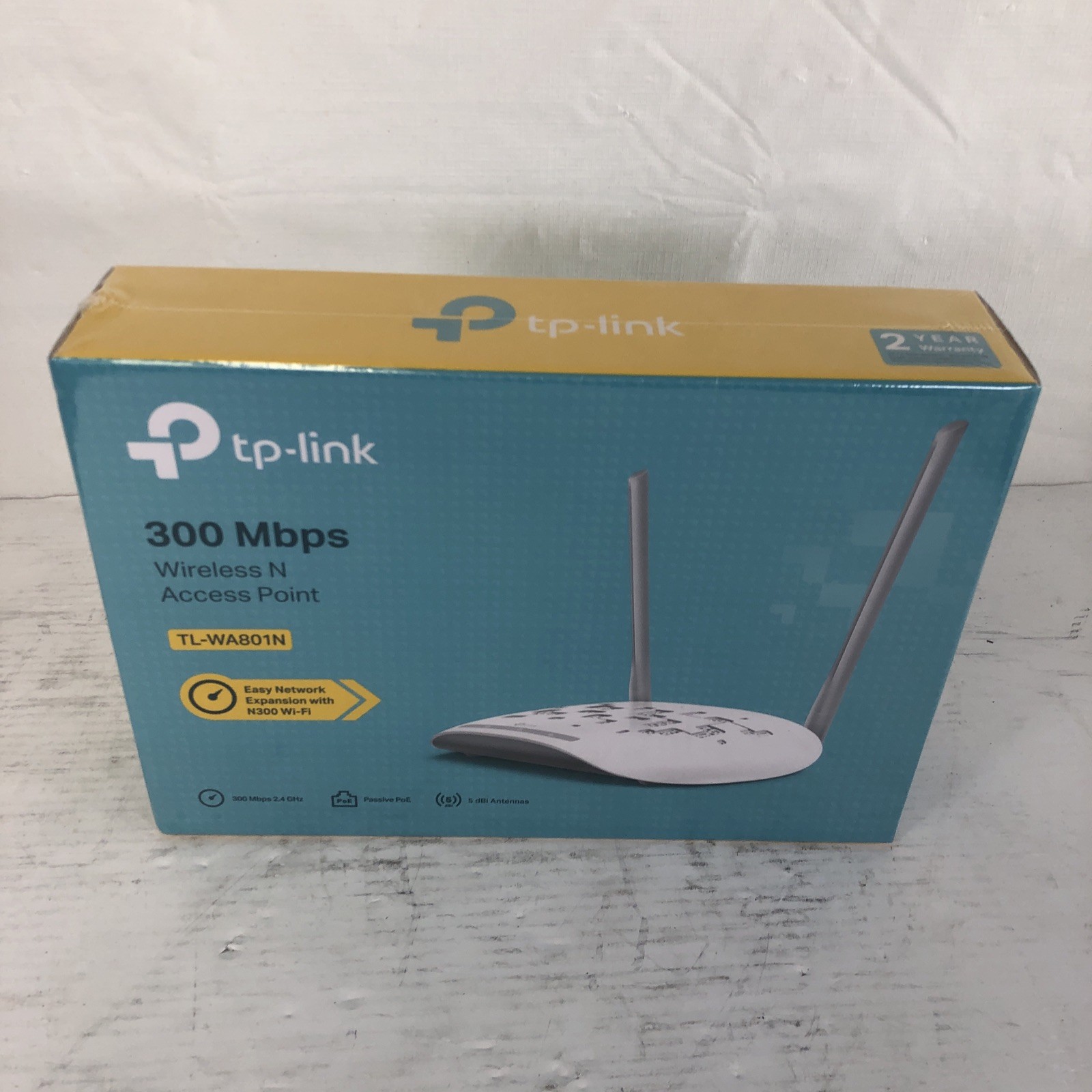 TP-Link Wifi Access Point TL-WA801N White Range Extender Single Band