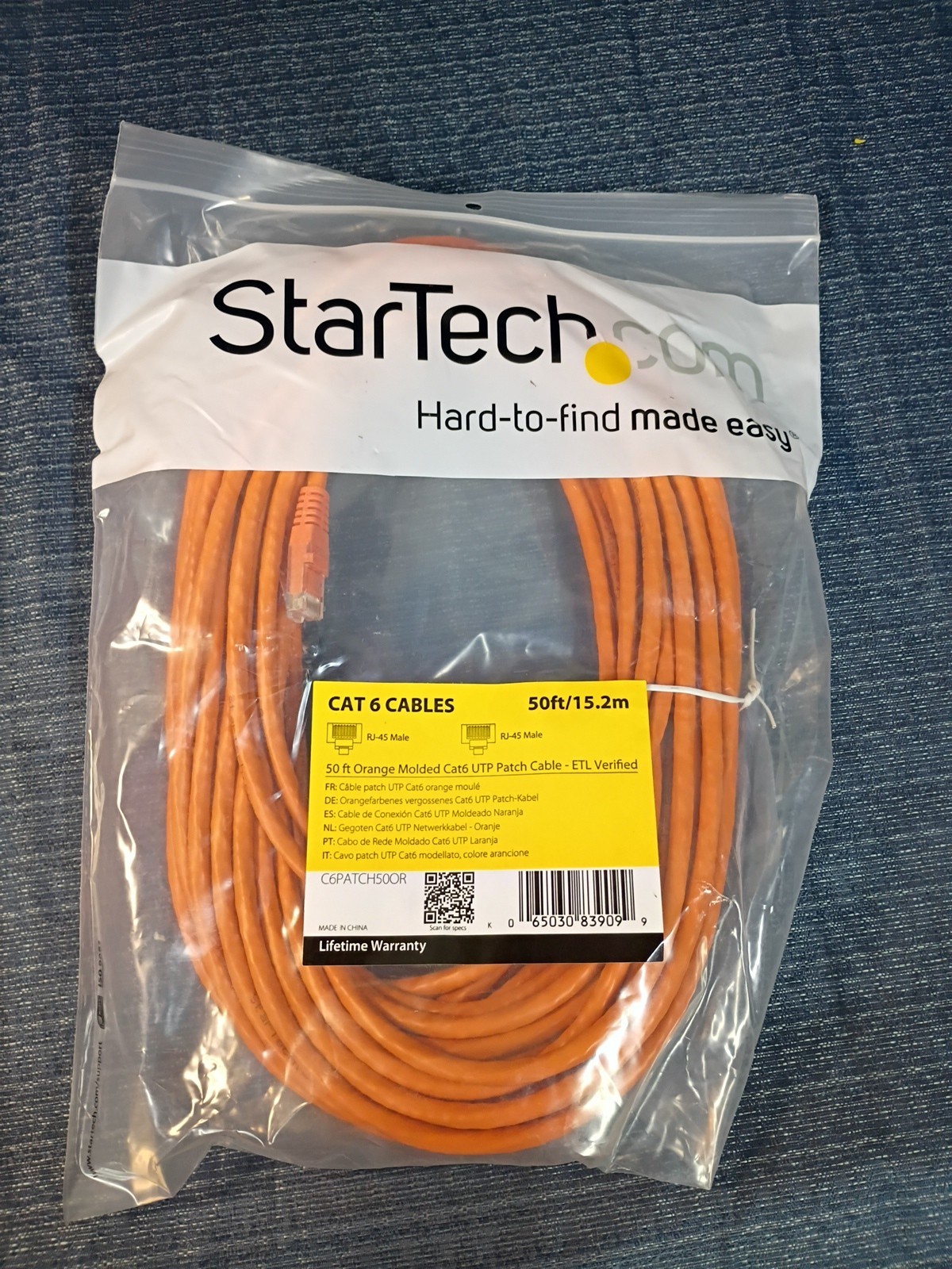 Startech Cat 6 Cables
