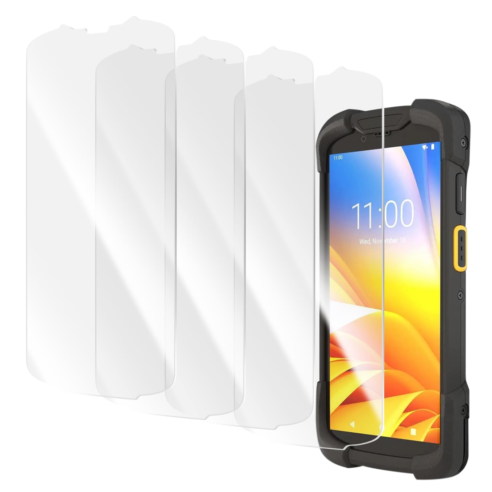 4PCS Tempered Glass Screen Protector for Zebra TC73 TC78 Screen Protector