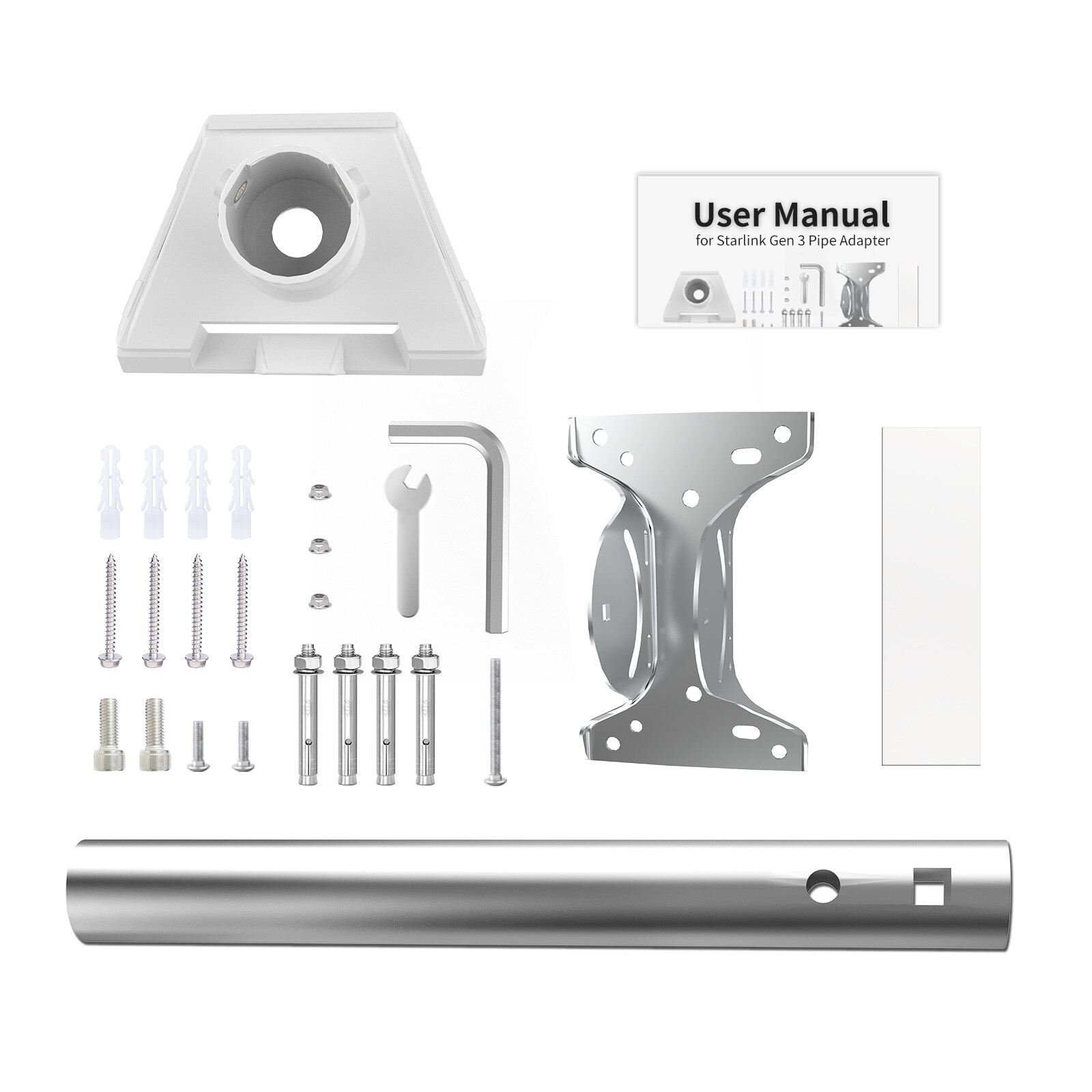 Suitable for StarLink Gen 3 Roof Bracket Eave Bracket Mounting Bracket