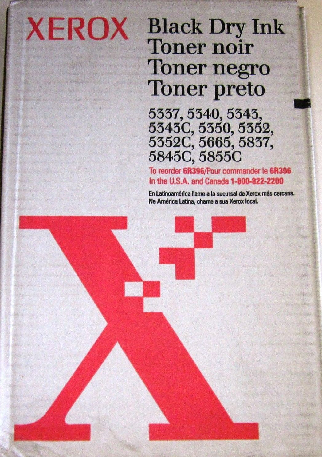 5 Boxes New Genuine Factory Sealed Xerox 6R396 Toner Dry Ink Cartridges (10 pcs)