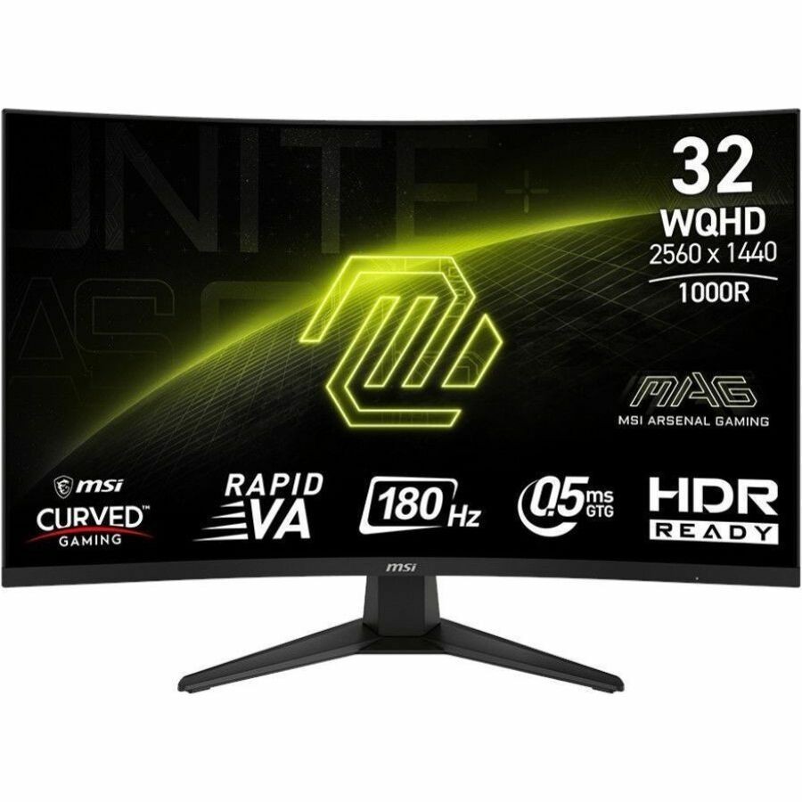 MSI MAG325CQF 31.5" QHD 180Hz Curved Gaming Monitor
