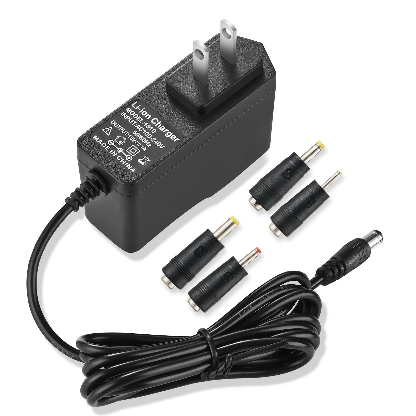 Adapter Charger Charging Cable Cord, 15V 1A-1.5A
