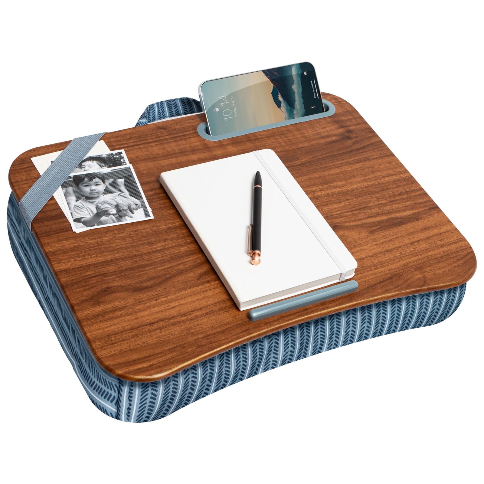 LAPGEAR Designer Lap Desk with Phone Holder and Device Ledge - Arrow Stripes ...