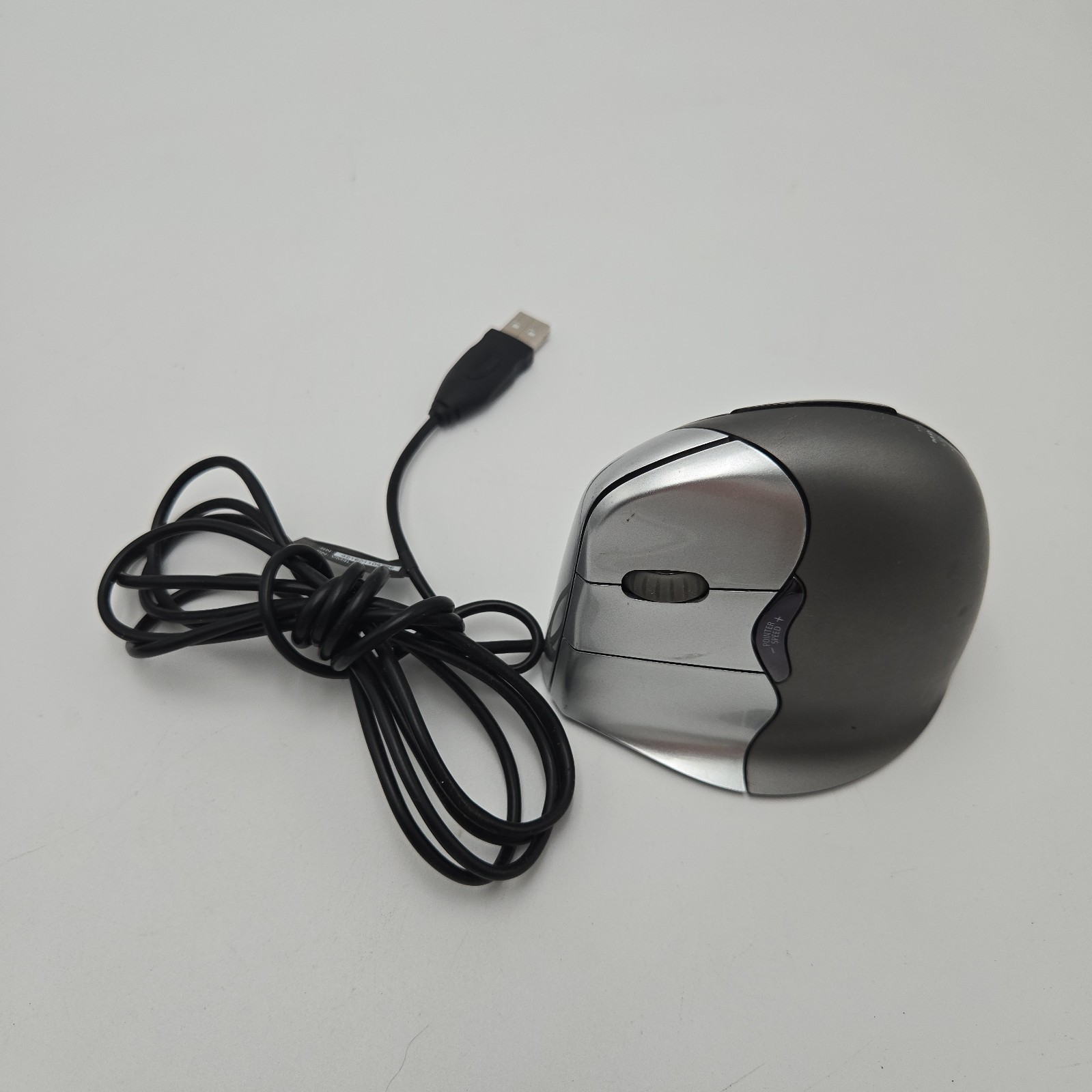 EVOLUENT VM4L Vertical Mouse 4 LEFT Handed Ergonomic Optical Mouse Wired