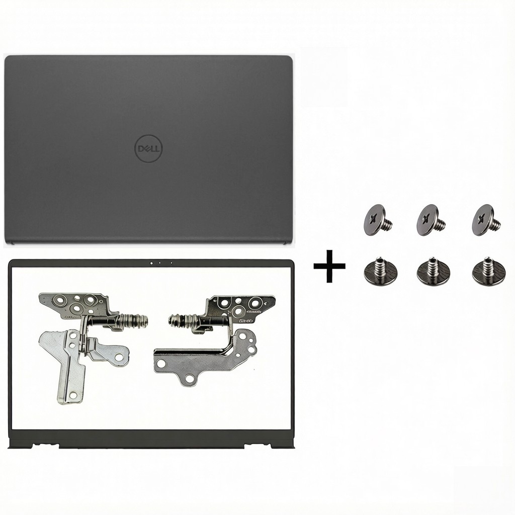 For DELL Vostro 15 3525 3511 3510 3520 LCD Back Cover Top Case Lid Bezel Hinges