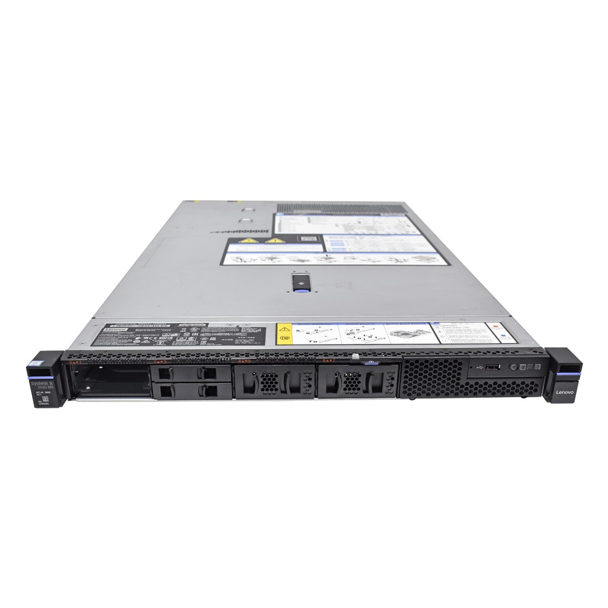 Lenovo System x3550 M5 Server Barebone no CPU no DDR4 RAM 2xHS M1215 4xSFF 2.5