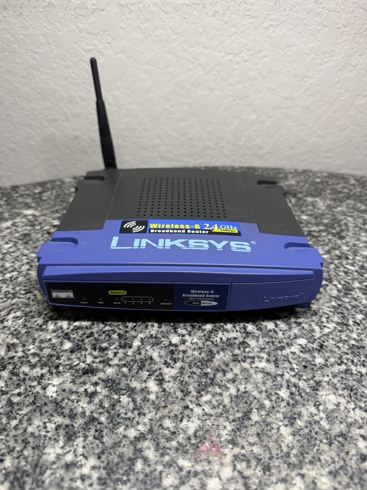 Linksys WRT54G v1.1 Wireless-G 2.4GHz Broadband Router 4-Port Vintage Cisco