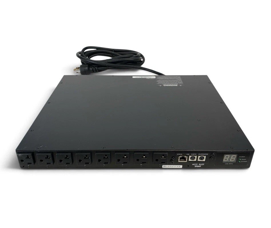 Tripp Lite PDUMH20ATNET PDU Switched Power Distribution Unit 16-Outlets 120V 20A