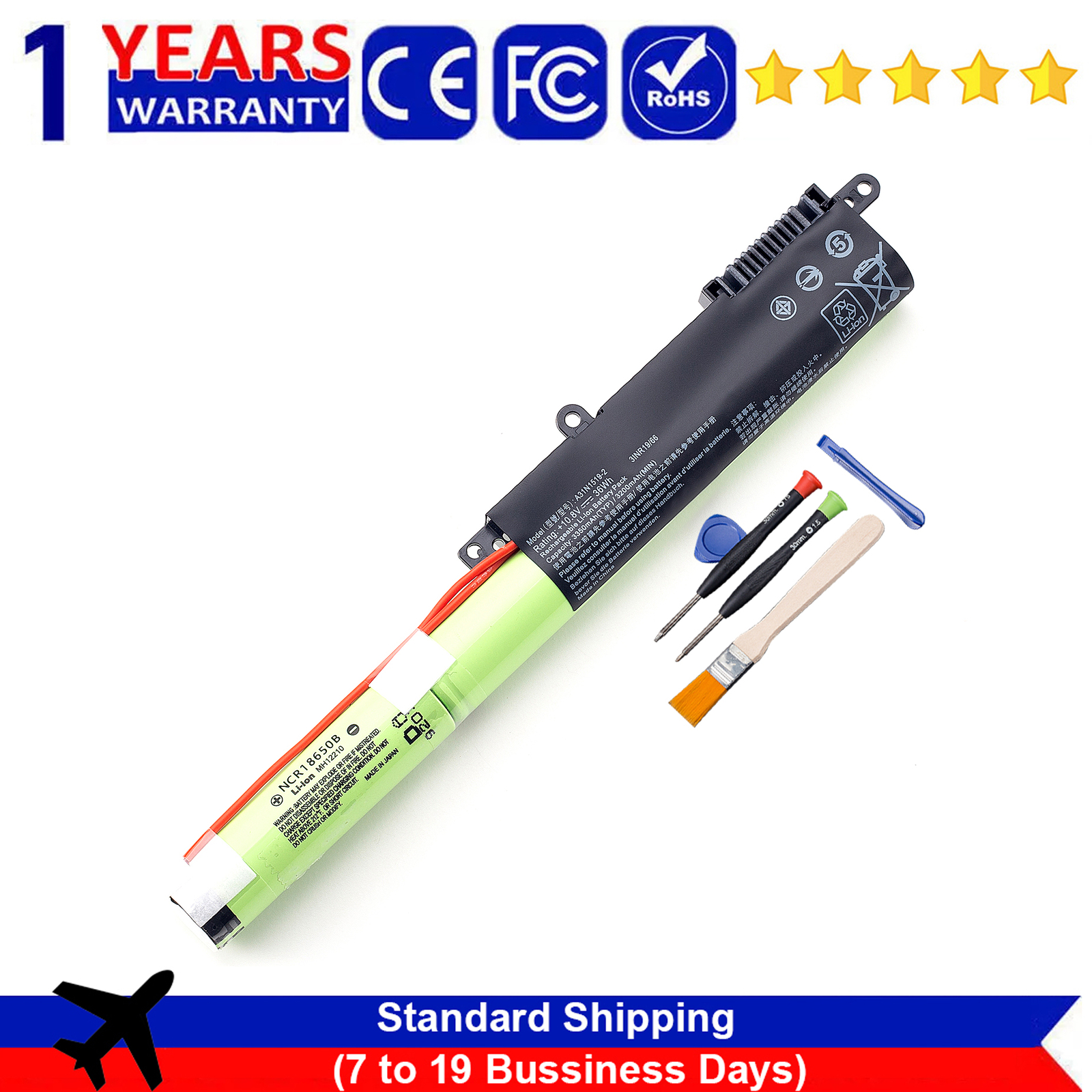 36Wh A31N1519 Battery For ASUS  X540S X540L X540LA X540LJ X540SA X540SC X540YA
