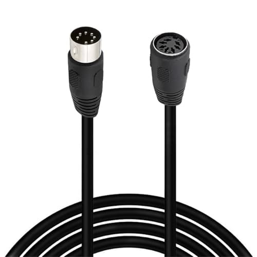 Din 7 Pin Male to Female Professional Premium Controller Interface Cable 5 Meter