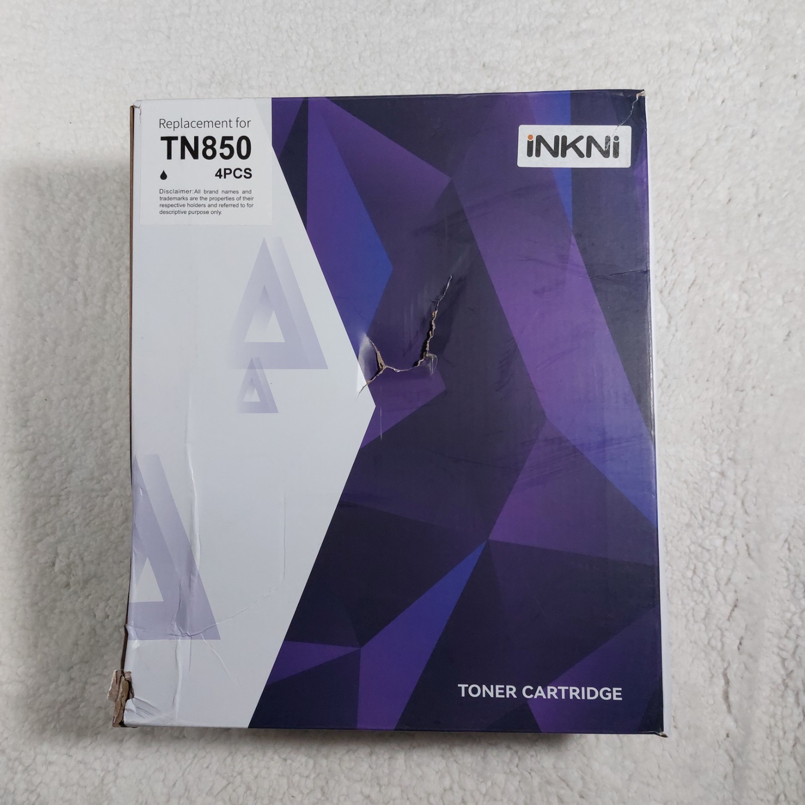 4 Pack TN850 Toner Cartridge  For Brother TN-820 MFC-L5800DW MFC-L5850DW L5900DW