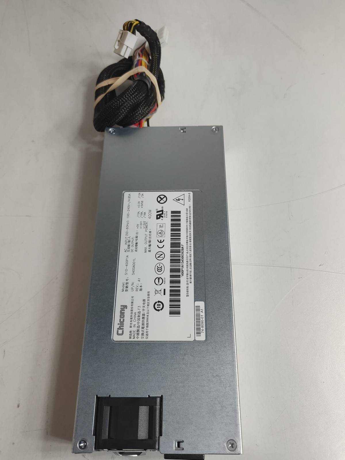 Chicony 400 W 24 Pin Server Power Supply S10-400P1A