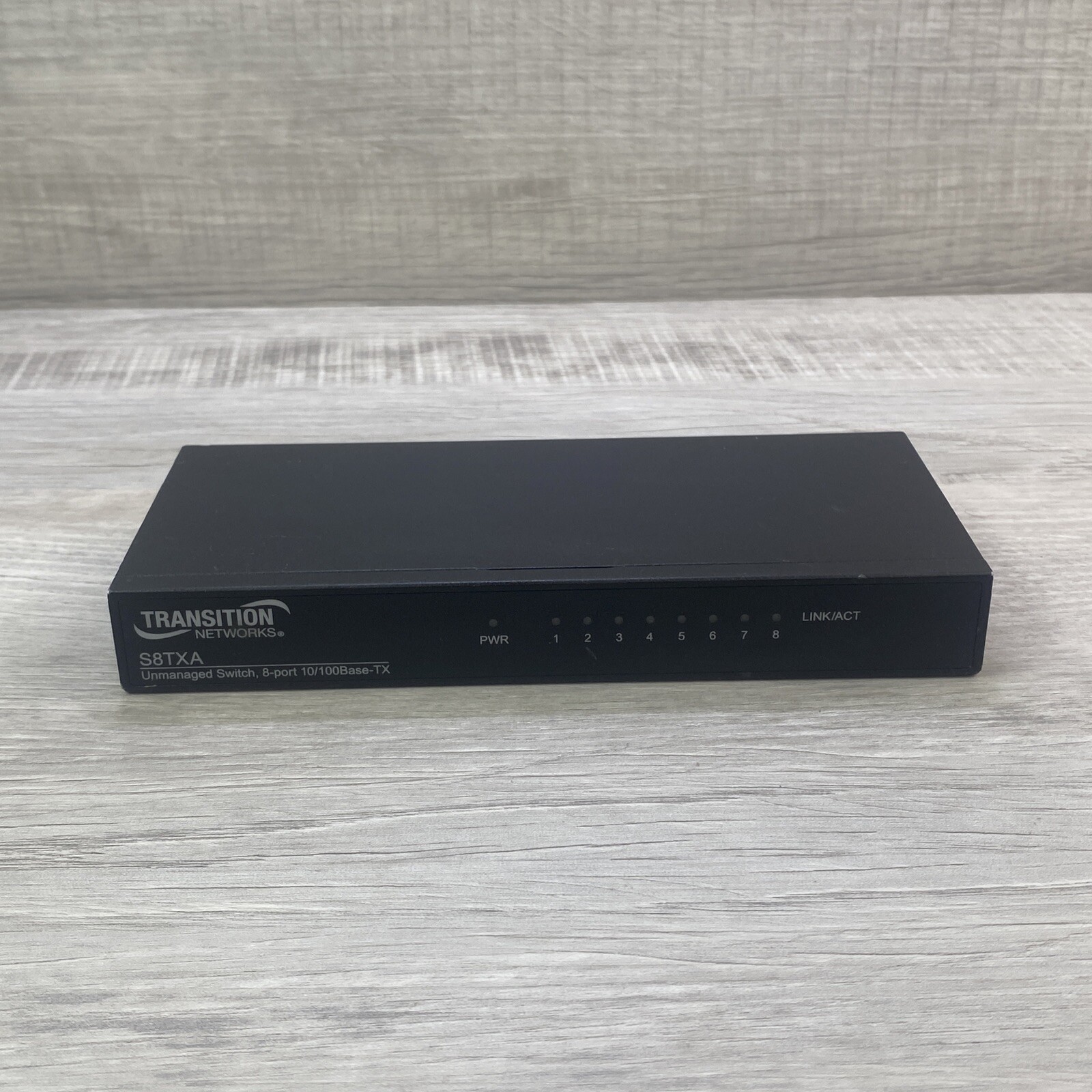 Transition Networks Unmanaged Switch 8 Port S8TXA