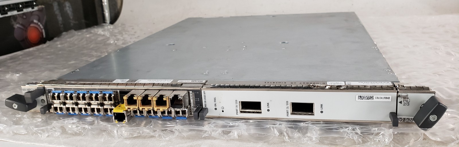 Juniper MX-MPC2-3D-C Enhanced MPC Module w/ MIC-3D-20GE-SFP-A+MIC-3D-2XGE-XFP-B