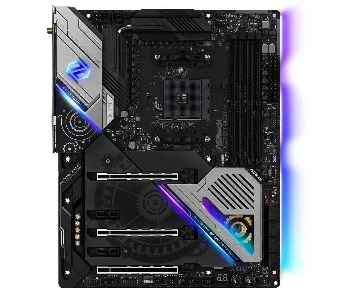 Asrock X570 Taichi AM4 AMD ATX DDR4-SDRAM Motherboard