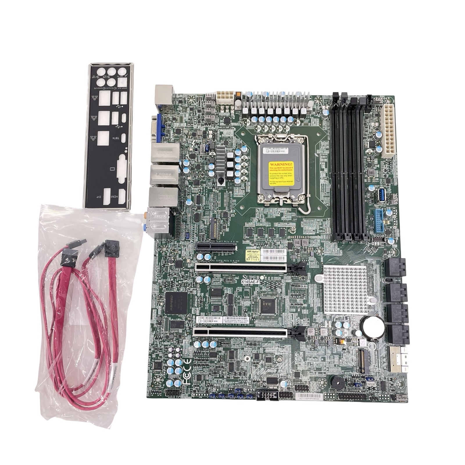SuperMicro X14SAE-F LGA-1851 Workstation Motherboard PCIe 5.0 Dual M.2 #P8239