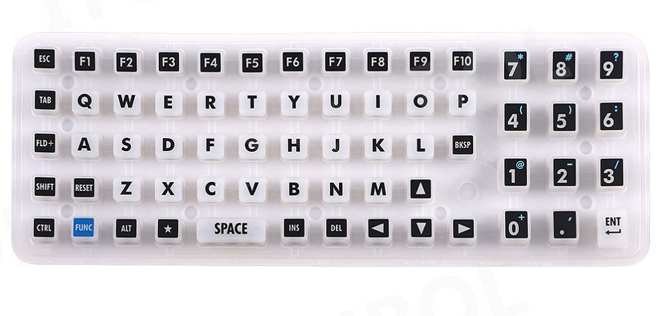 New Half Size Rubber Keypad Replacement for  Symbol VC5090 US STOCK