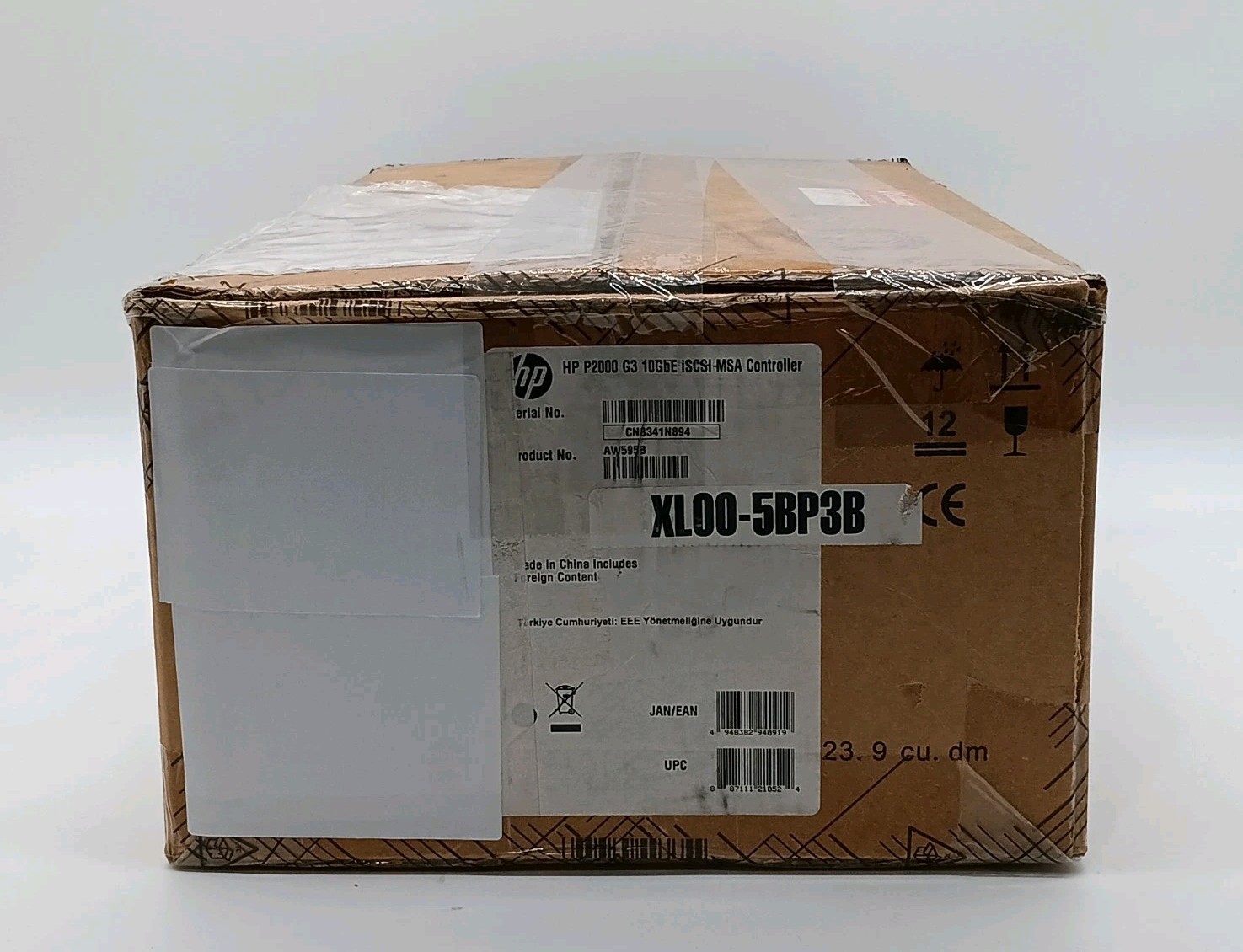 OPEN BOX HP 582935-002 AW595B P2000 G3 RAID 10GbE ISCSI MSA ARRAY SPS CONTROLLER