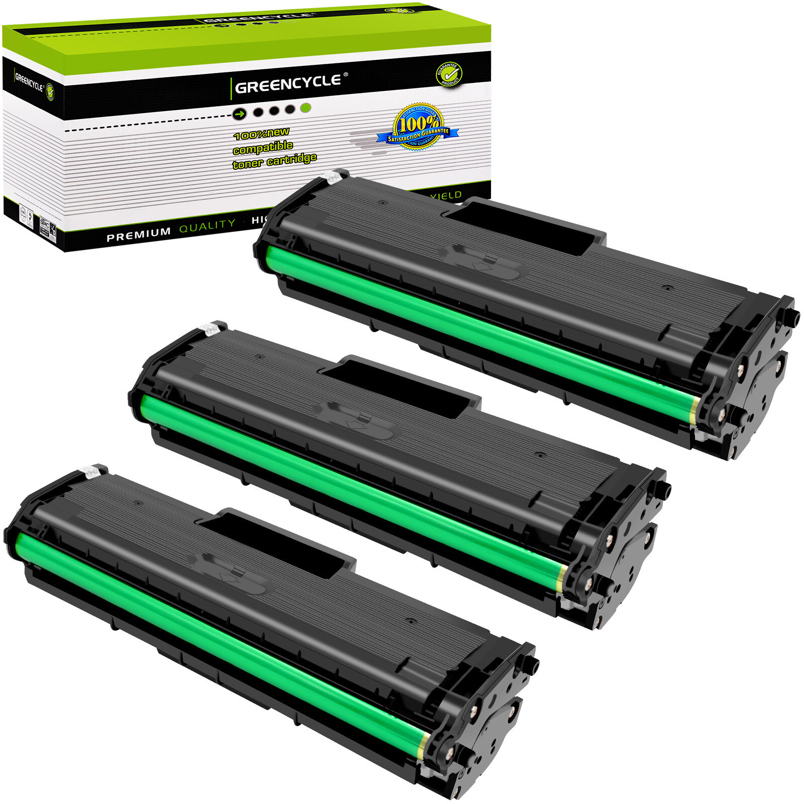 3PK MLT-D101S MLT-D101L Toner Cartridge For Samsung ML-2165W SCX-3400 SCX-3405W