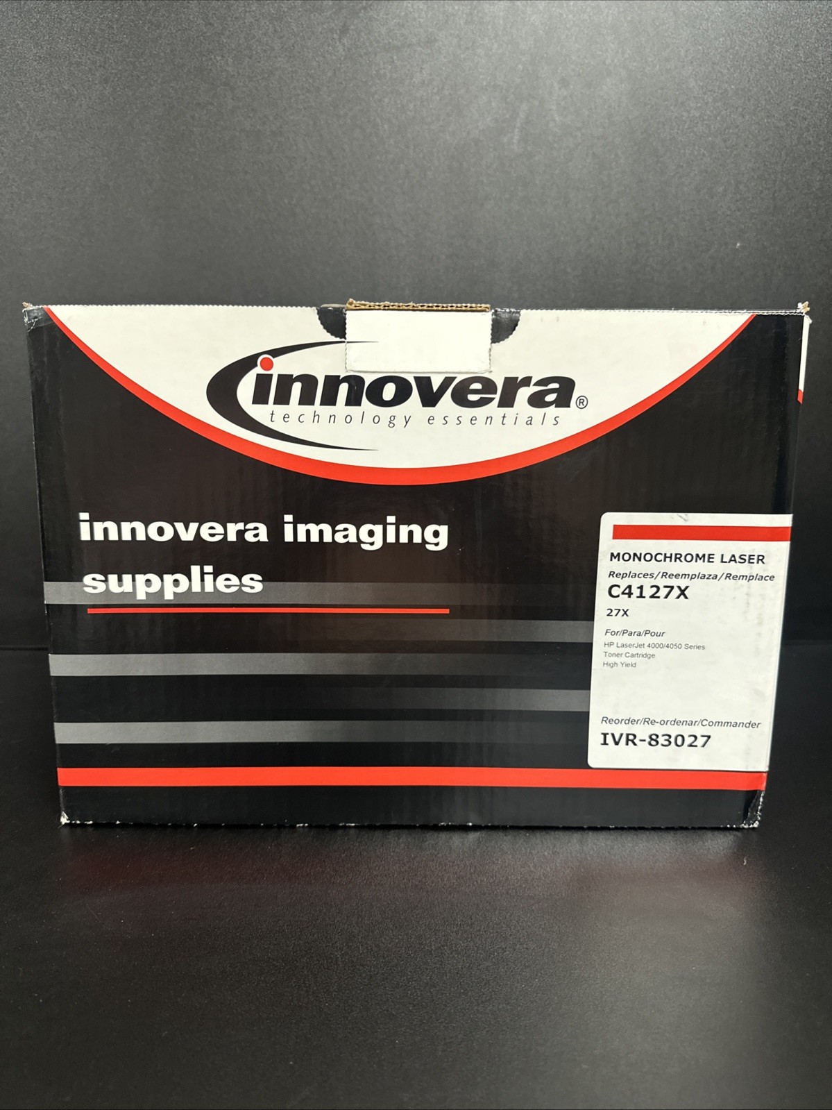 Innovera IVR-83027 High Yield Toner Fit/For HP LaserJet 4000/4050 Series, Black