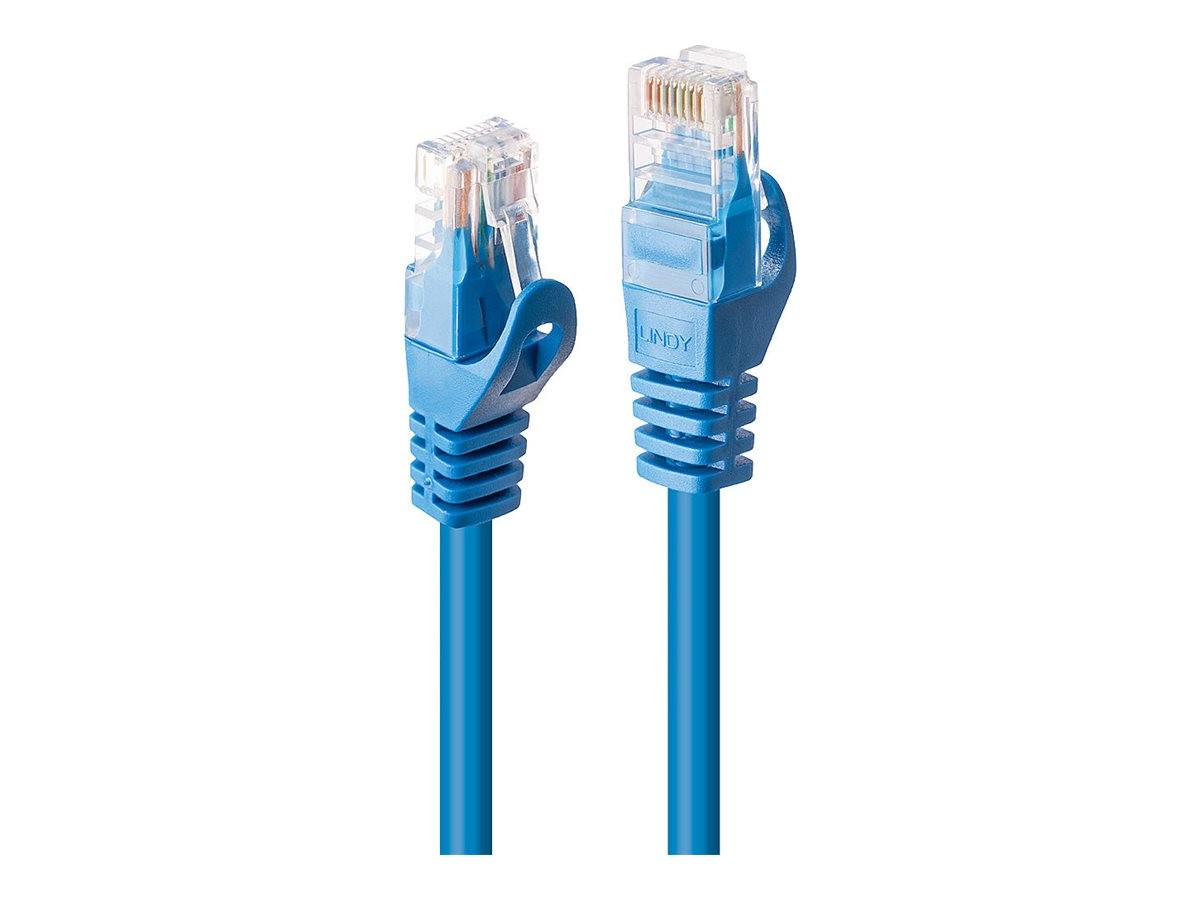 Lindy Network Cable Cat 6U/UTP Network Cable 0.5m Rj-45 Copper Wire 48171