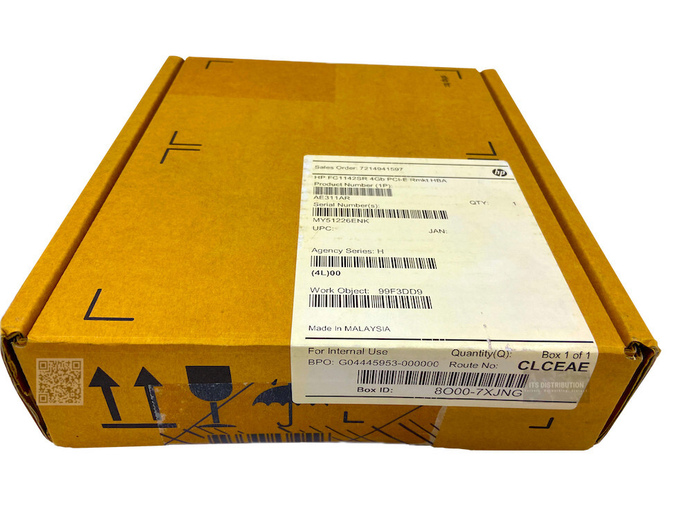 AE311A I HP StorageWorks FC1142SR FibreChannel Host Bus Adapter 407620-001 RENEW
