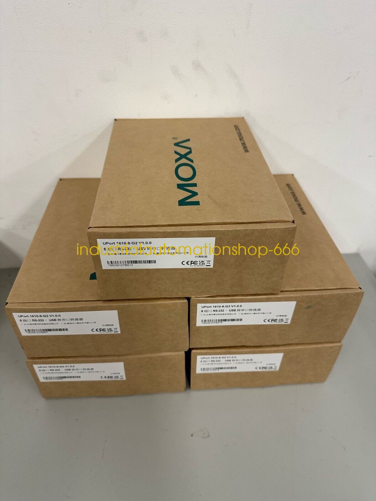 1PC NEW Moxa UPort 1610-8-G2 USB-to-Serial Hub, 8-Port RS-232, Via DHL or FedEX