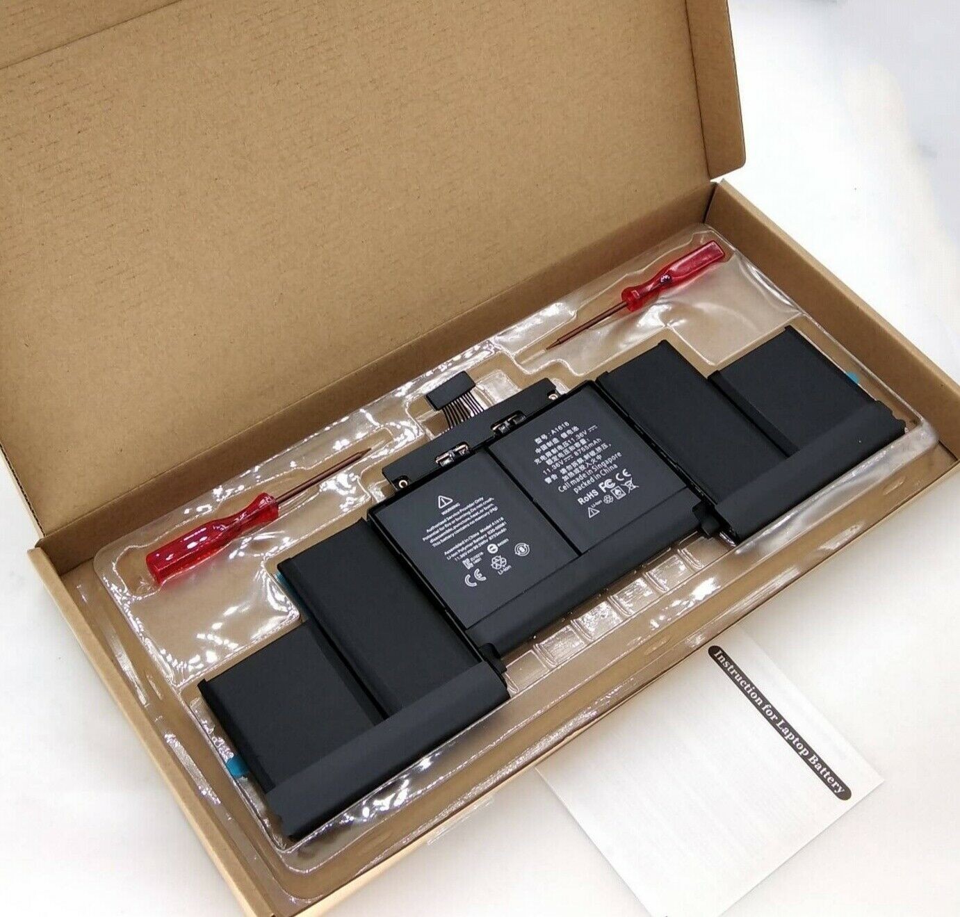 Genuine OEM A1618 Battery for Apple MacBook Pro 15” Retina A1398 Mid 2015 99.5Wh