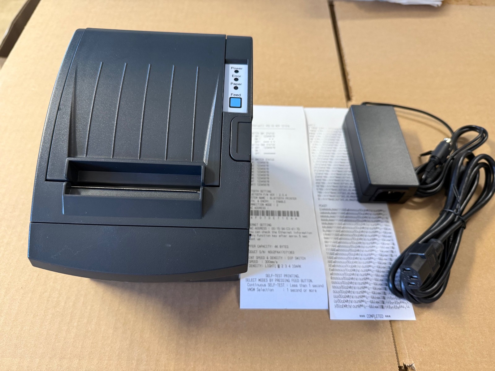 Samsung Bixolon SRP-350plusIII Thermal Receipt Printer Bluetooth Ethernet USB