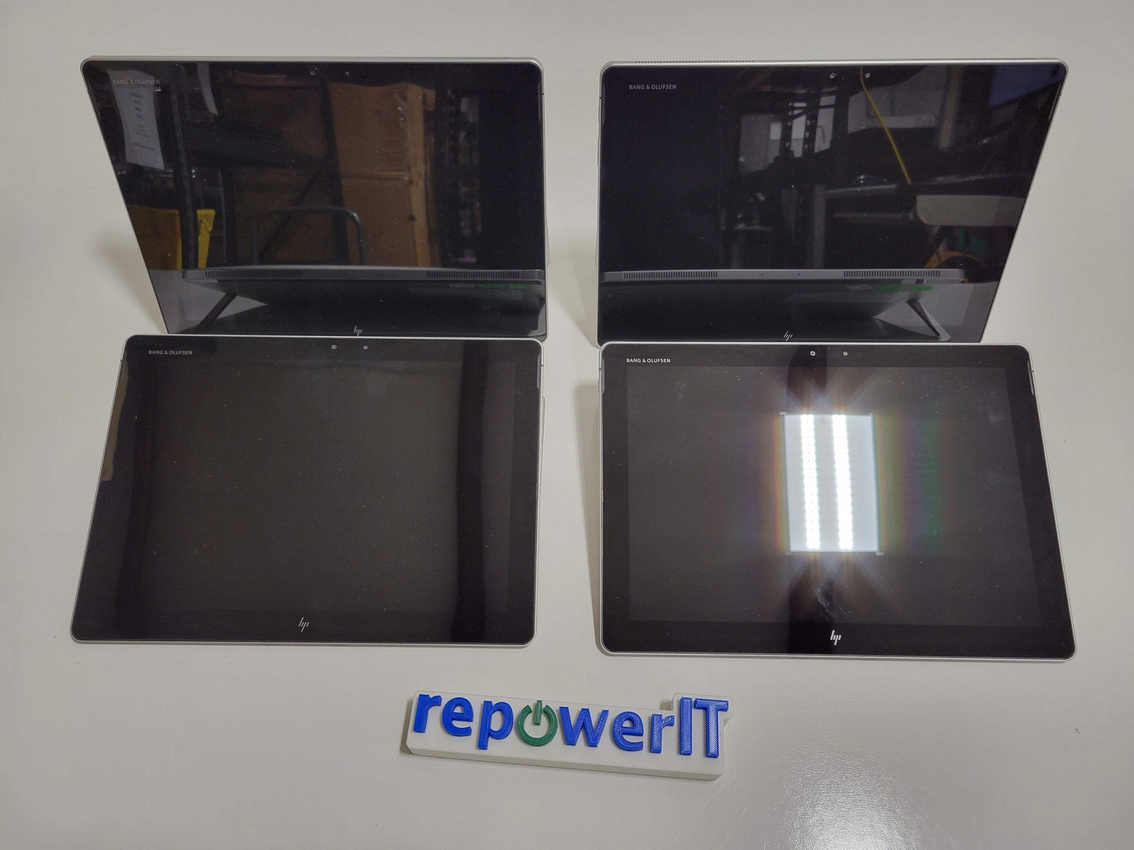 Lot of 4x HP ELITE X2 1012 G2 12.3" Tablet i5-7200U 2.5GHz 8GB 256GB M.2 NVMe SS