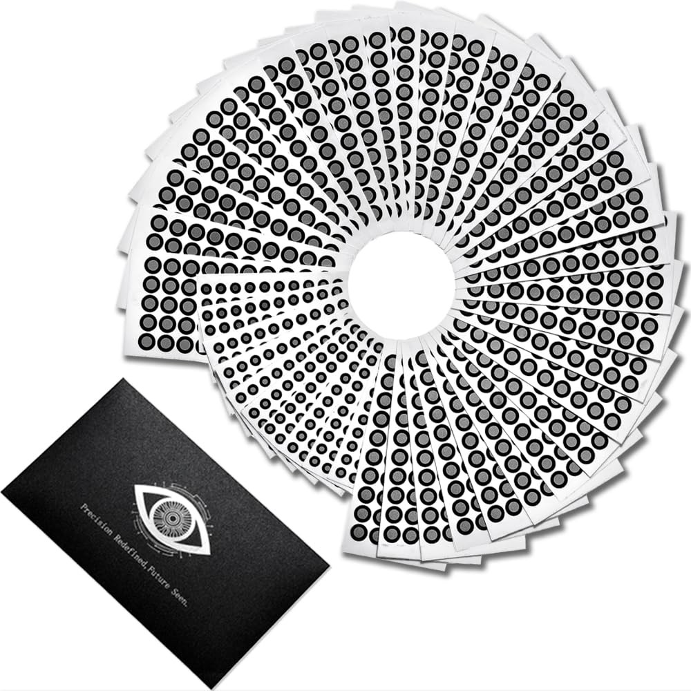 2100 Dots 6mm & 3mm 3D Scanning Markers for 3D Scanner, High Precision Tracki...