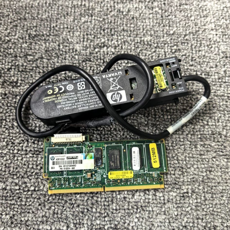 HP 462975-001 512MB Cache Memory w/ 4.8V 650mAh 460499-001 462976-001 Battery