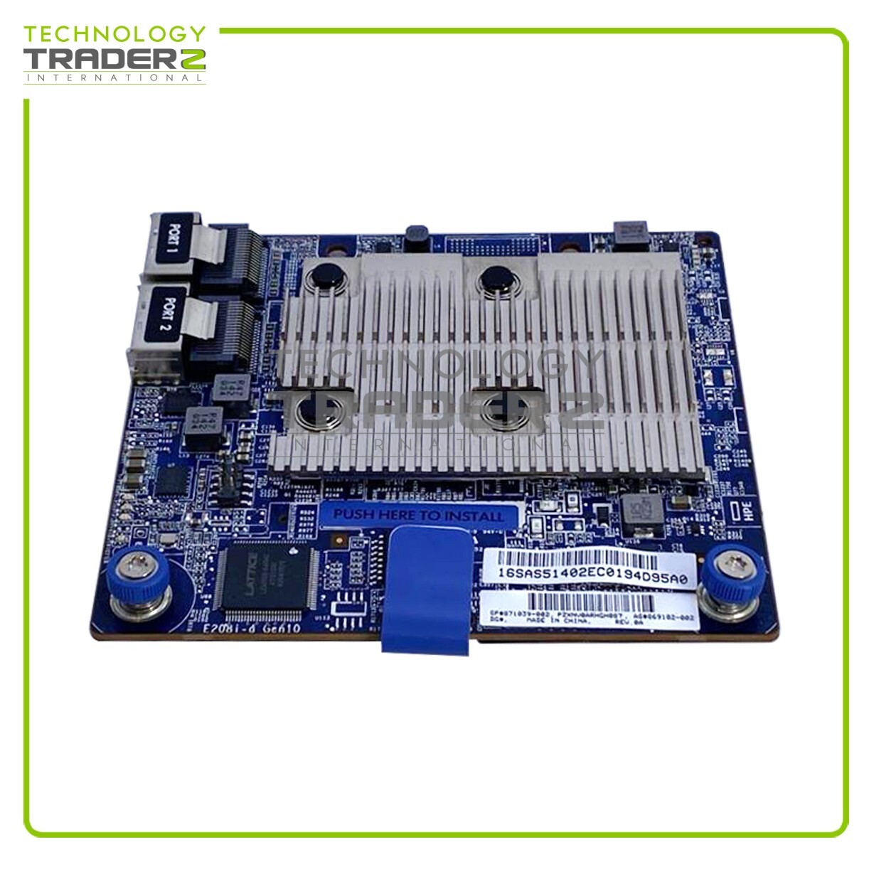 HPE 869079-B21 E208i-a 8 Internal Lanes SAS 12G Controller 871039-002 869102-002