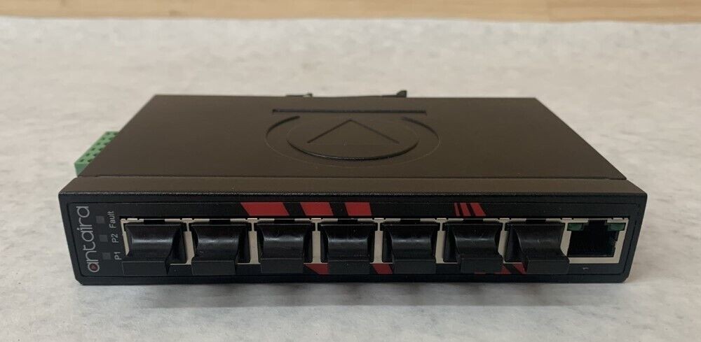 Antaria LNP-800AGH-T 8-Port Industrial Gigabit PoE+ Unmanaged Ethernet Switch