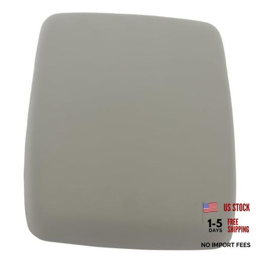 Auto Grey Armrest Center Console Lid Skin Cover With Base Replacement fit for