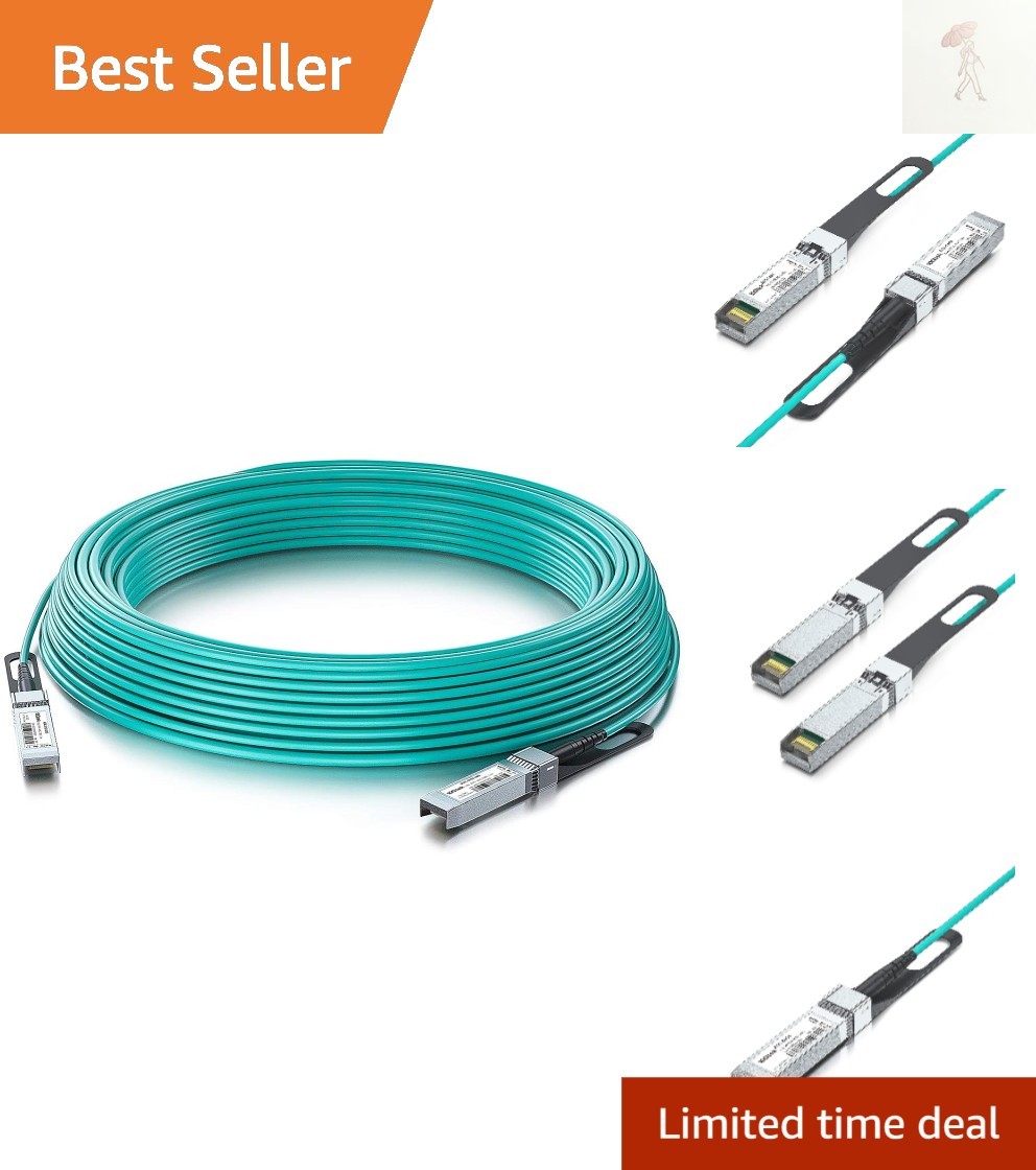 25G SFP+ AOC Fiber Cable for Cisco SFP-25G-, 10m/33ft