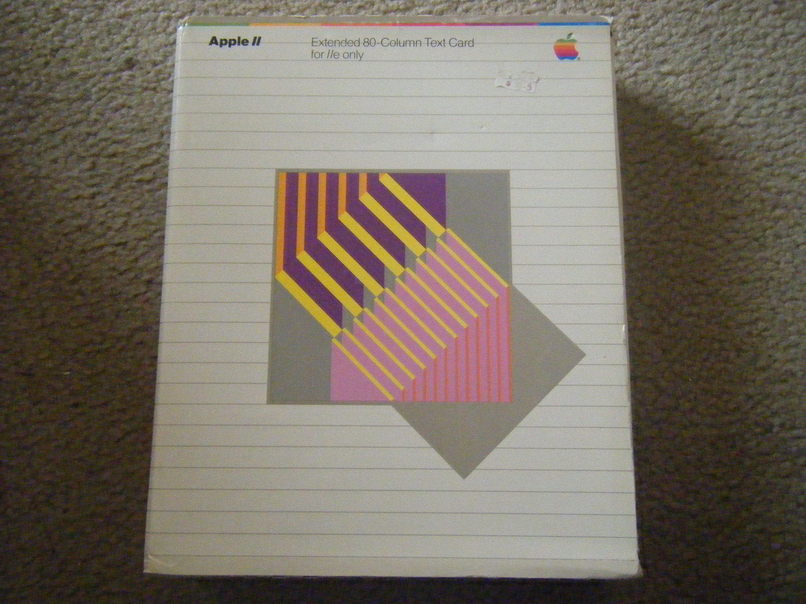 Apple Ext 80 Column Card - Original Box - 1981 Near Mint  - Manual Shrinkwrapped