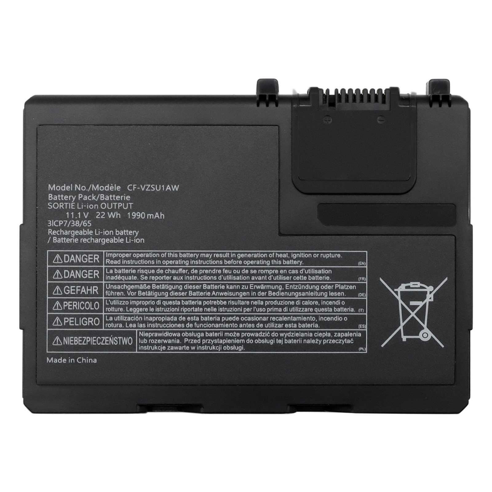 11.1V 1990mAH Battery For Panasonic CF-VZSU1AW Standard CF33 Toughbook US